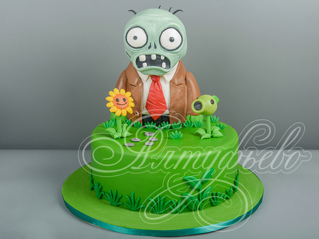 Торт Plants vs. Zombies