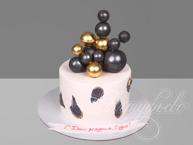 Торт с шарами для девушки 30094922