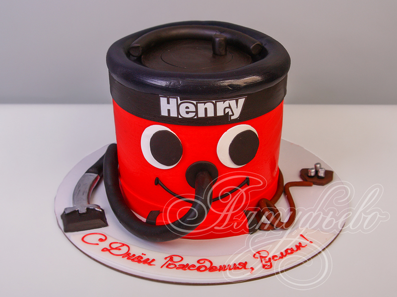 Торт на день рождения Пылесос Henry