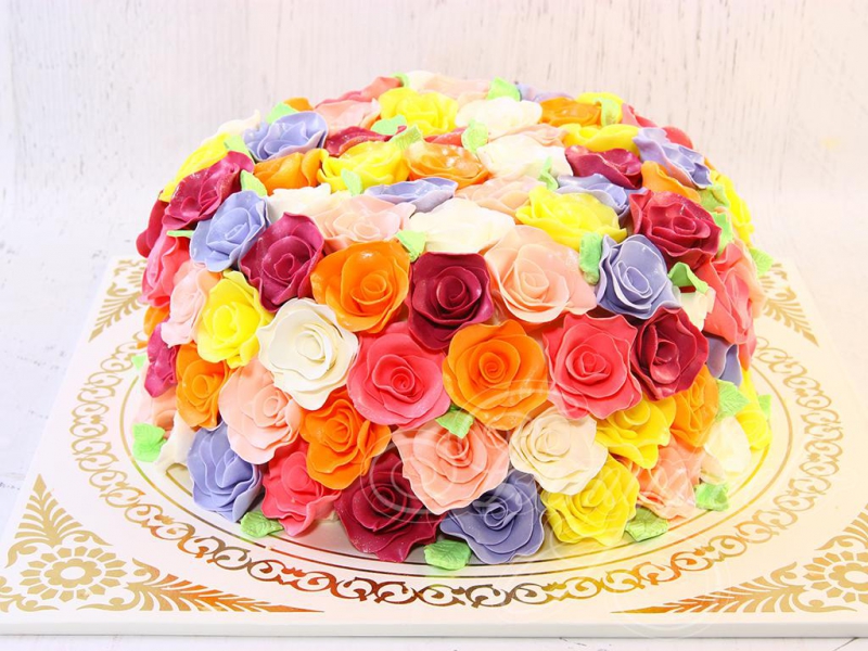 Торт Цветы и букеты 09083017
