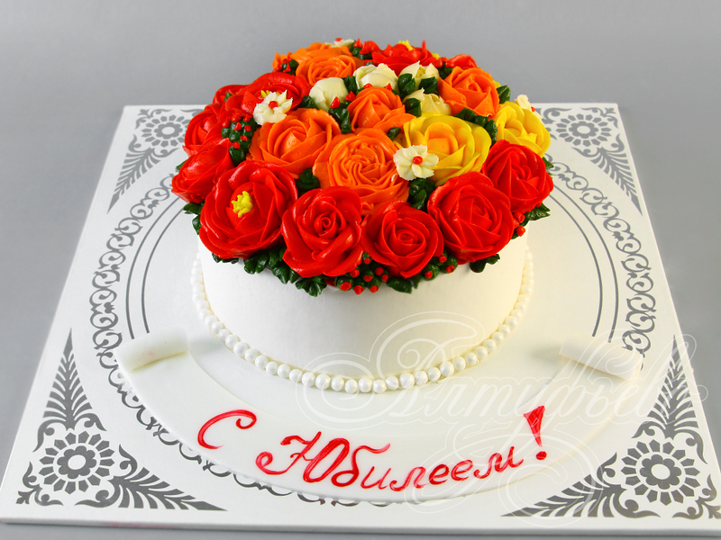 Торт Цветы и букеты 27073318