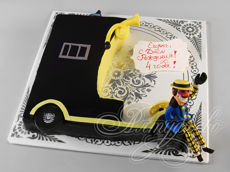 Торт машина сыщика из бременских музыкантов 23101018