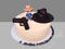 Торт Funko POP с пистолетом и шляпой