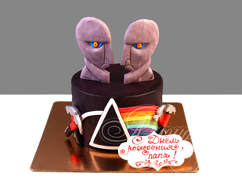Торт Pink Floyd на 60 лет