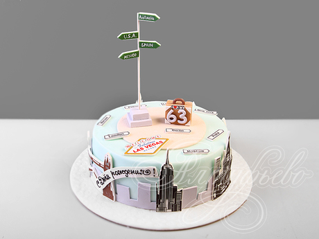 Торт на 60 лет