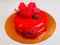 Торт с красным сердечком для мамы