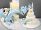 Свадебный торт с драконом и замком