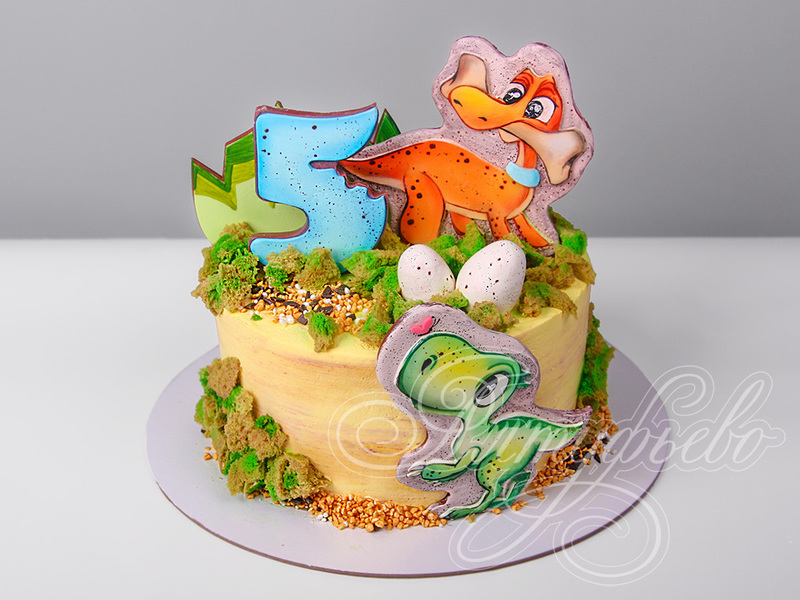 Торт Малышки динозаврики