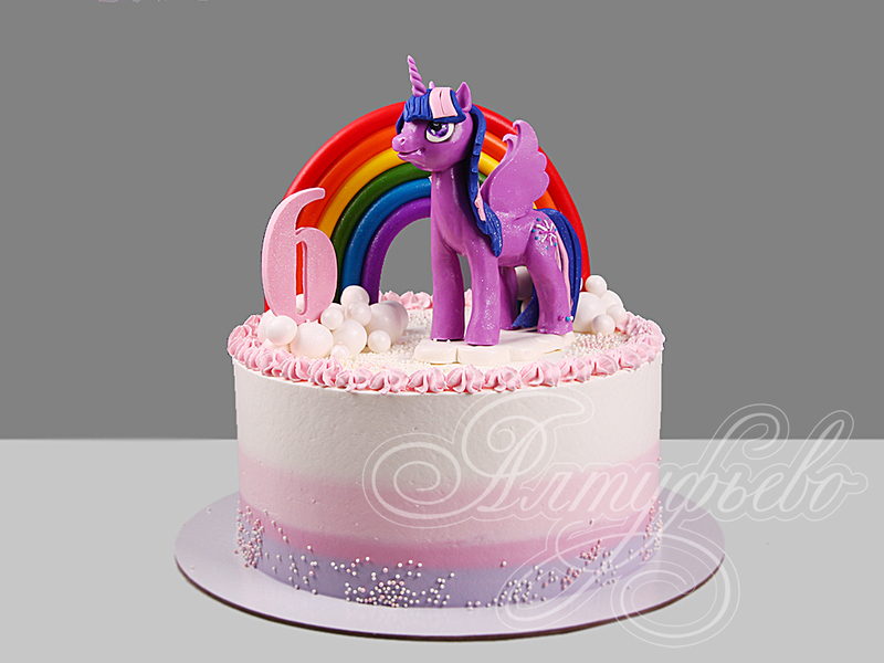 Торт My Little Pony на 6 лет