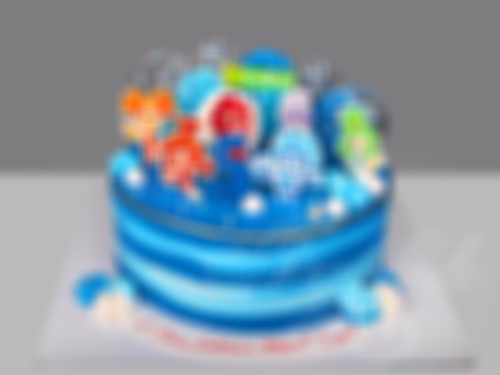 Торт Фиксики на 5 лет