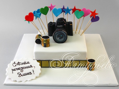 Торт фотоаппарат Canon