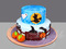Торт на хеллоуин с тыквами