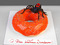 3D торт в виде пончика с пауком