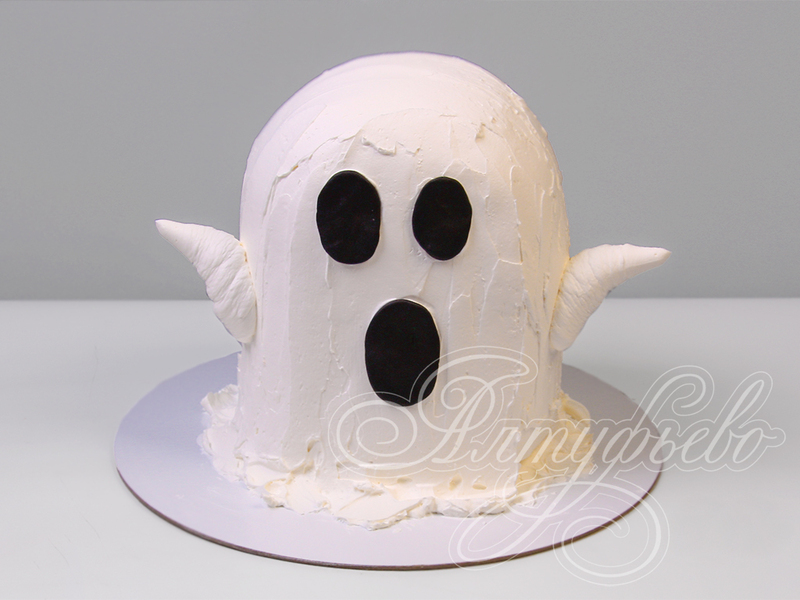Торт "Привидение" на Halloween