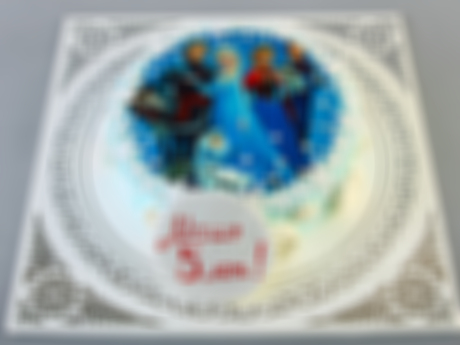 Торт Холодное сердце на 5 лет