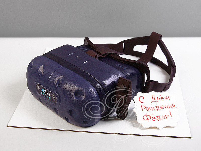 Торт шлем виртуальной реальности