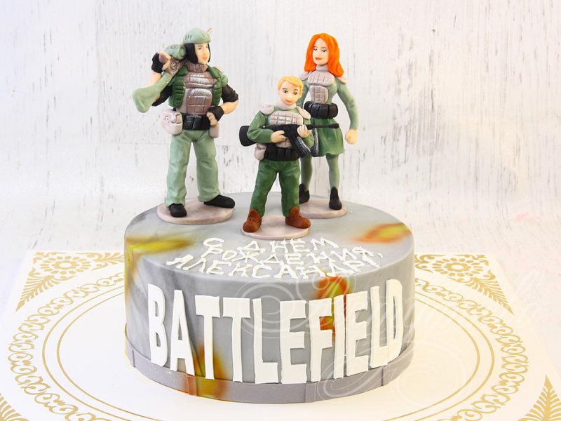 Торт Battlefield