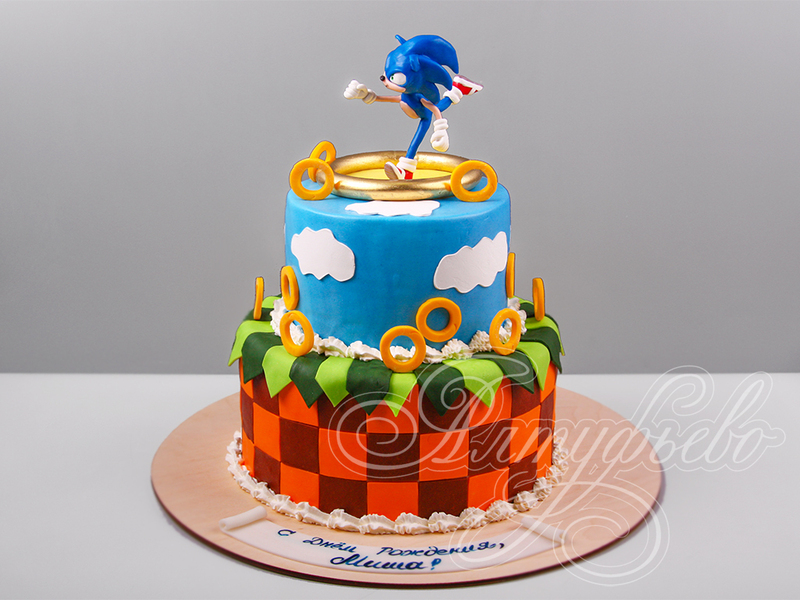 Торт Sonic the Hedgehog