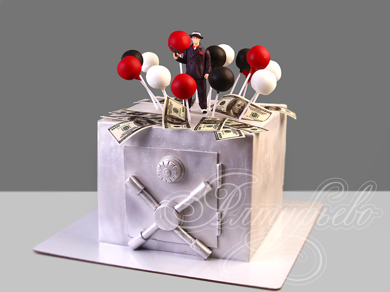 Торт для мужчины на день рождения одноярусный