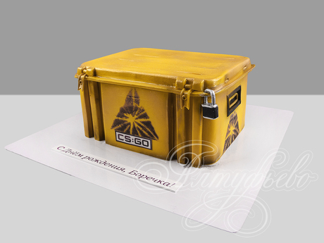 Торт кейс CS GO для подростка
