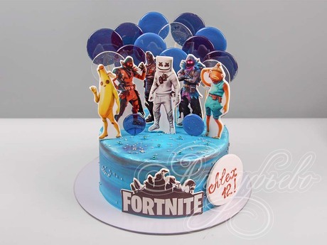 Торт Fortnite на 12 лет