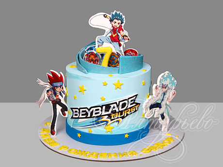 Торт Beyblade Burst для мальчика