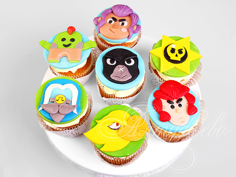 Капкейки Brawl stars