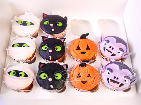 капкейки на Halloween