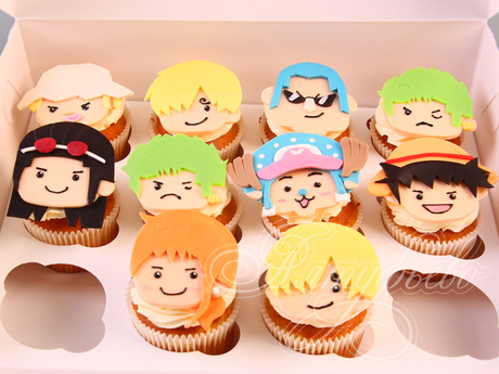 Капкейки One Piece