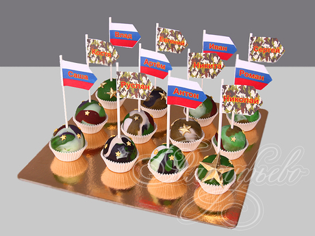 Кейкпопсы на 9 Мая