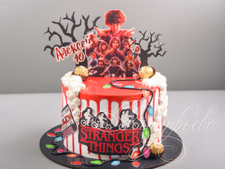 Торт Stranger things