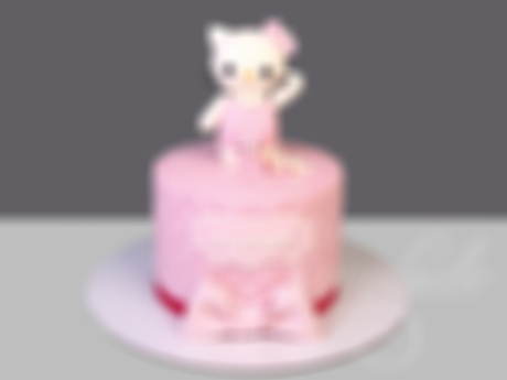 Торт Hello Kitty на 4 года