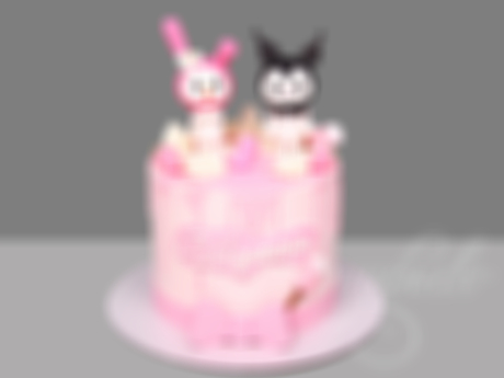Торт Kitty kuromi и My Melody