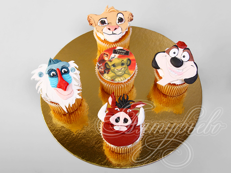 Капкейки Король Лев