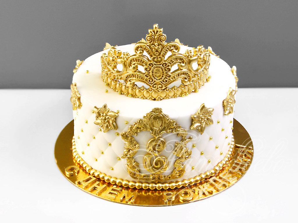 Торт с короной №1135