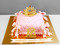 Торт Подушка с короной на 18 лет