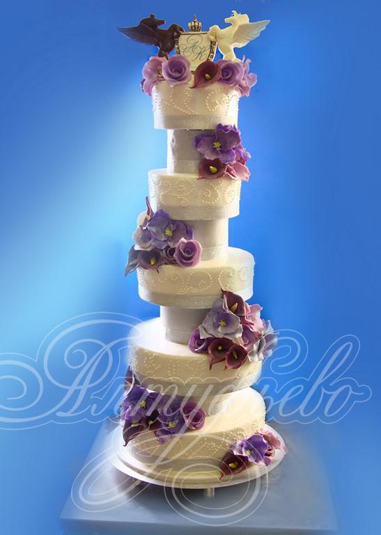 Торт Свадебные с каллами 11062614