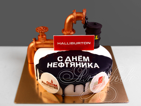 Торт с Нефтяным краником
