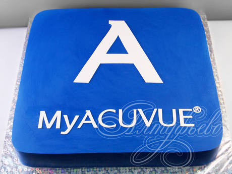Корпоративный торт для Acuvue