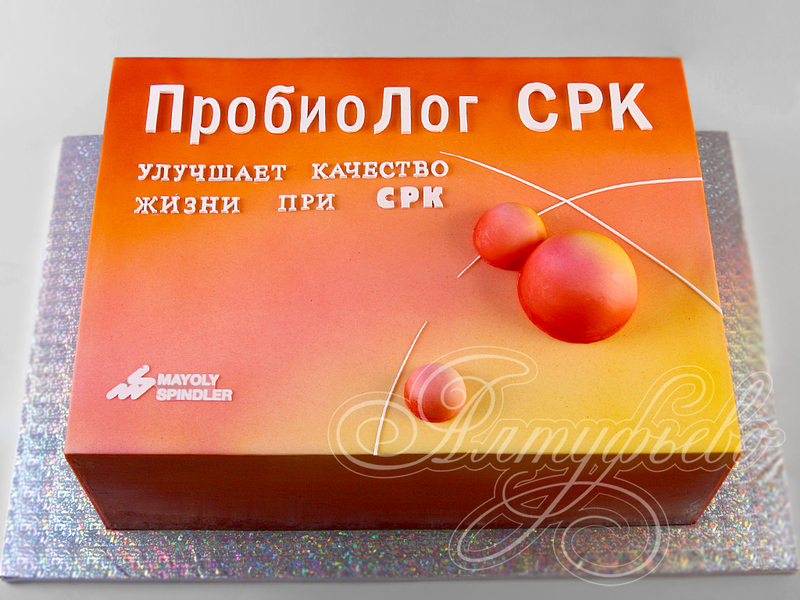 Прямоугольный торт для Пробиолог СРК