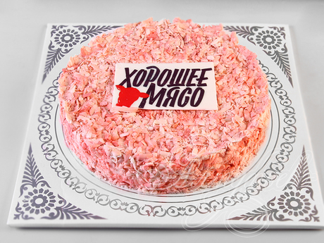 Торт Мясная котлета