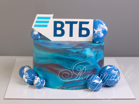 Корпоративный торт для ВТБ