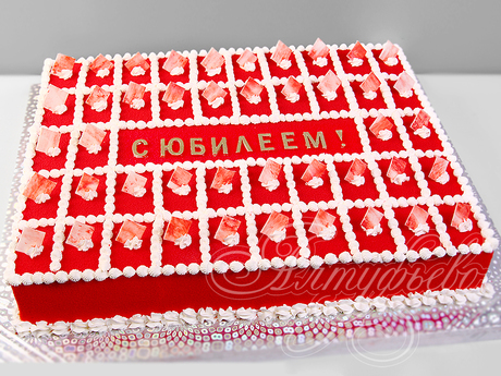 Порционный торт на юбилей
