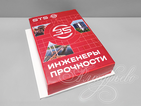 Прямоугольный торт на корпоратив