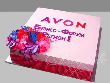 Корпоративный торт для Avon
