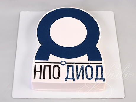 Корпоративный торт для НПО ДИОД