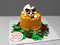 Торт Перевернутый Горшок с котом