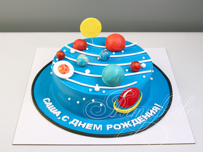 Торт Планеты солнечной системы