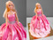Торт Кукла в розовом платье