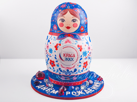 Торт Матрёшка на корпоратив